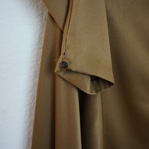 Laura Perro vintage bronze long sleeve swing dress - Picture 6 of 7